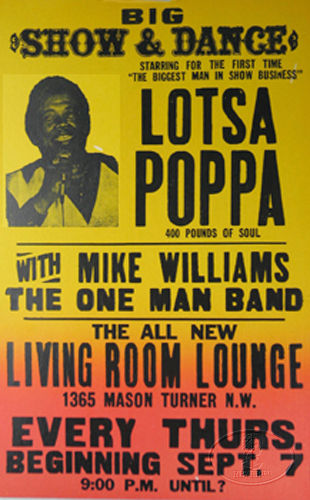 Lotsa Poppa Show Poster